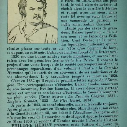 La duchesse de Langeais - La fille aux yeux d'or - Honoré de Balzac - Livre