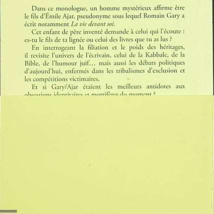 Il n'y a pas de Ajar - Delphine Horvilleur - livre