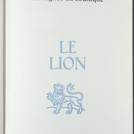 Lion - Les signes du zodiaque - Michele Curcio - Livre