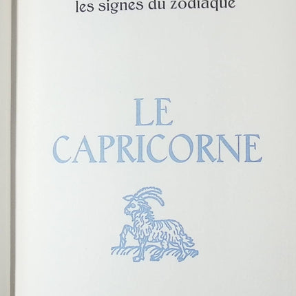 Capricorne - Les signes du zodiaque - Michele Curcio - Livre