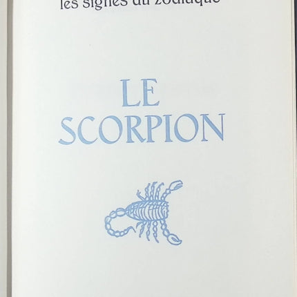 Scorpion - Les signes du zodiaque - Michele Curcio - Livre
