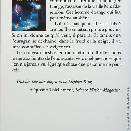 La Tempête du siècle - Stephen King - livre