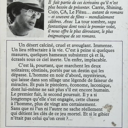 La tour sombre Le pistolero - Stephen King - livre
