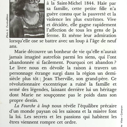 La fourche à loup - Michelle Clément-Mainard - Livre