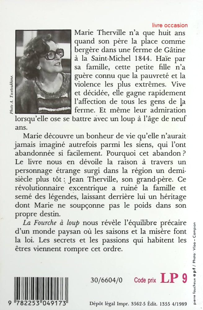 La fourche à loup - Michelle Clément-Mainard - Livre