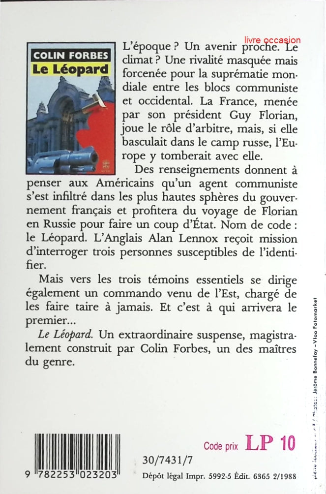 Le léopard - Colin Forbes - Livre