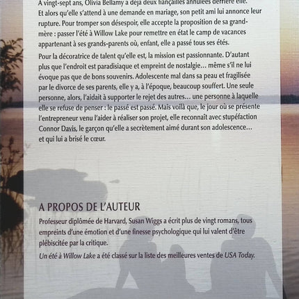 Un été à Willow Lake - Susan Wiggs - livre
