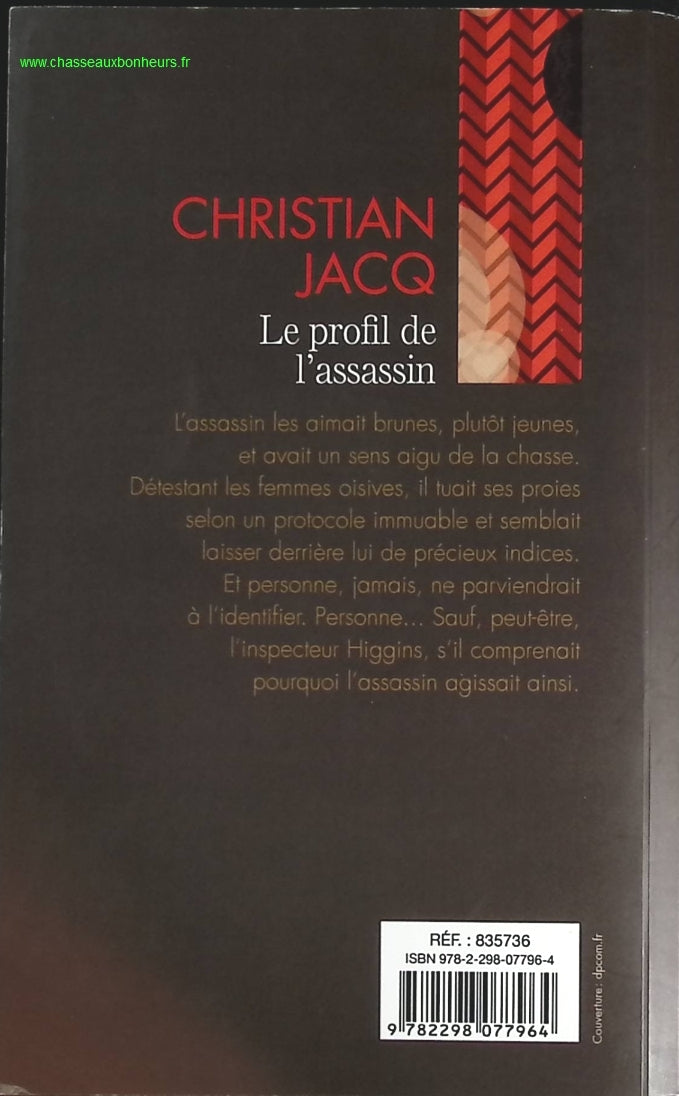 Le profil de l'assassin - Christian Jacq - livre