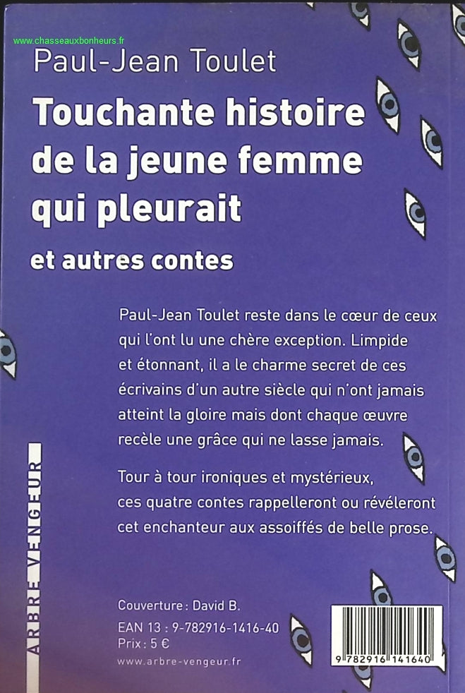 Touchante histoire de la jeune femme qui pleurait - Paul-Jean Toulet - livre