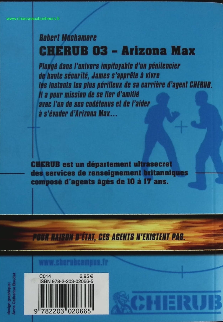 Cherub - Tome 3 - Arizona Max - Robert Muchamore - livre