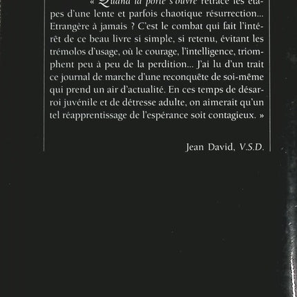 Quand la porte s'ouvre - Béatrice Saubin - Livre