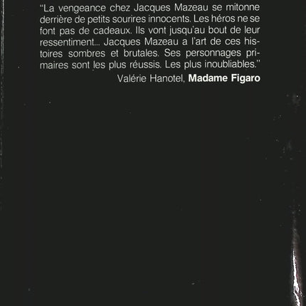 La Rumeur du soir - Jacques Mazeau - Livre