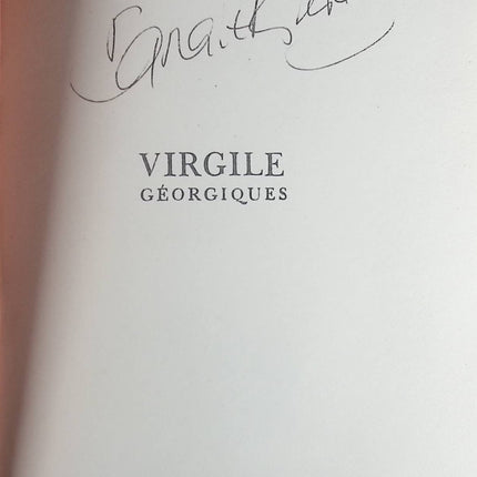 Géorgiques - Virgile - Livre
