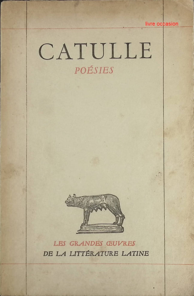 Poésies - Catulle - Livre