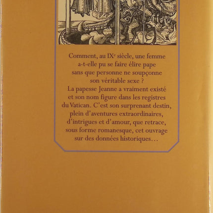 La Papesse Jeanne - Donna Cross - Livre