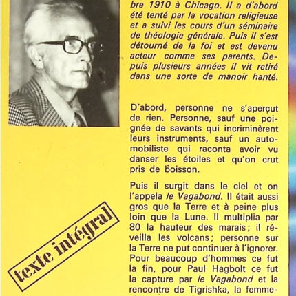 Le Vagabond - Fritz Leiber - livre