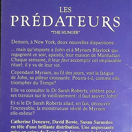 Les Prédateurs - Whitley Strieber - livre