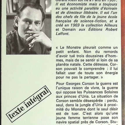 Les seigneurs de la guerre - Gérard Klein - livre