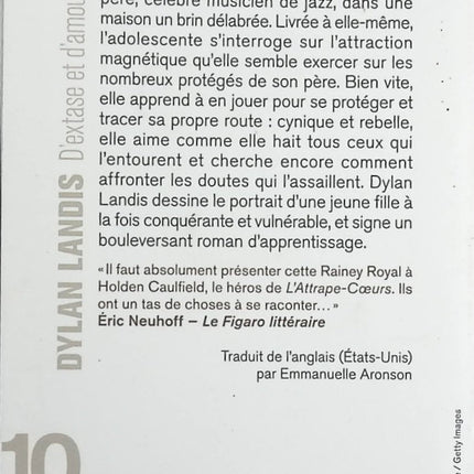 D'extase et d'amour féroce - Dylan Landis - Livre