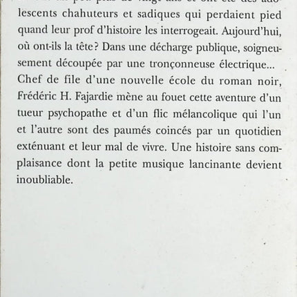 Bleu de méthylène - Frédéric H. Fajardie - Livre