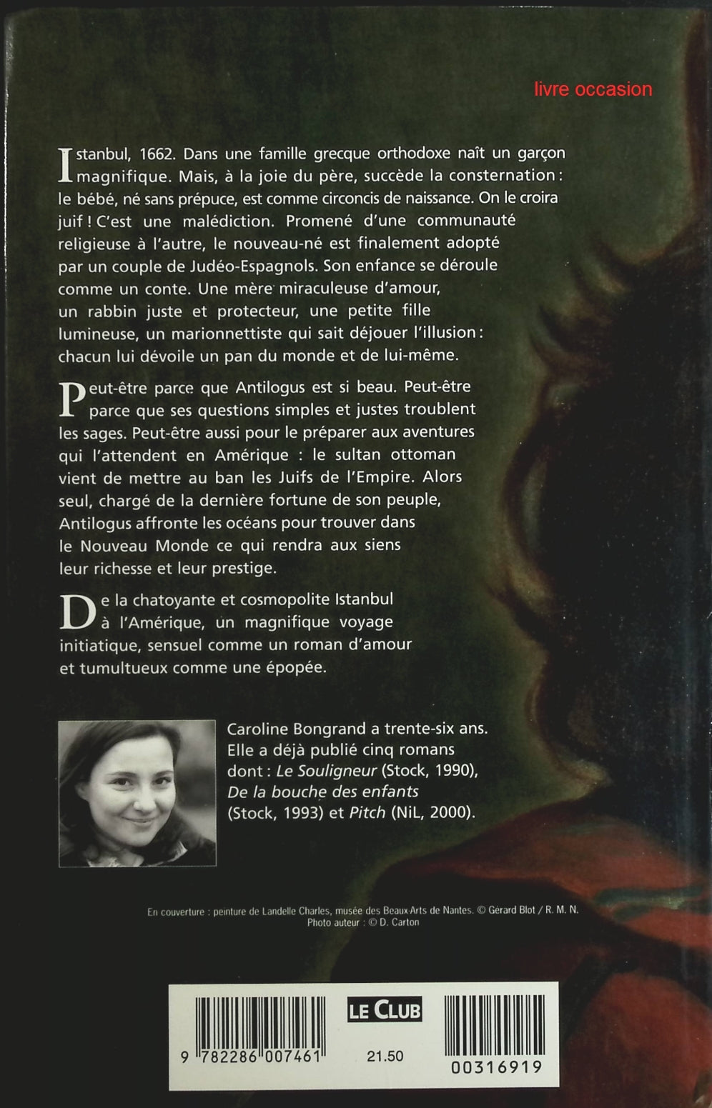 L'enfant du Bosphore - Caroline Bongrand - Livre