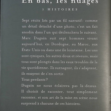 En bas les nuages 7 Histoires - Marc Dugain - livre