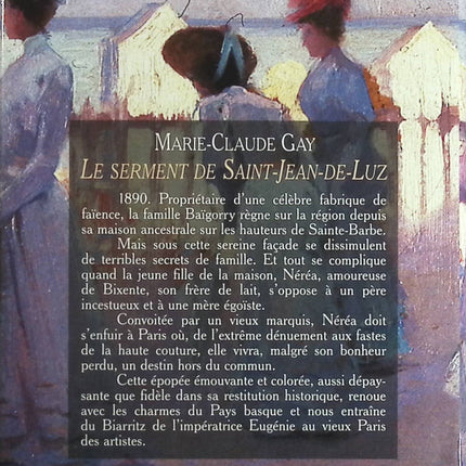 Le serment de Saint-Jean-de-Luz - Marie-Claude Gay - Livre