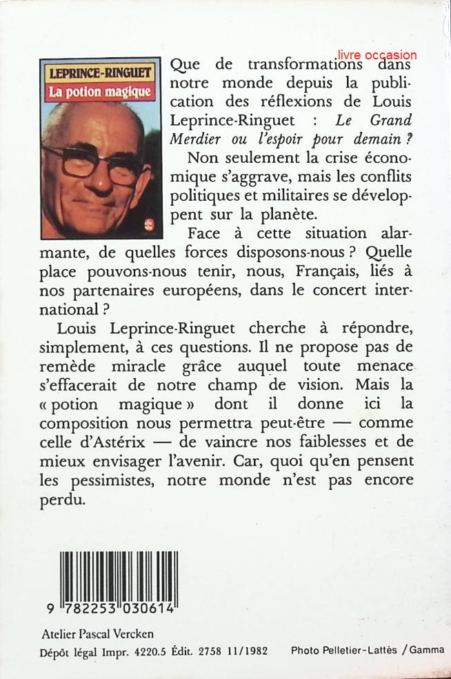 La Potion Magique - Louis Leprince-Ringuet - Livre