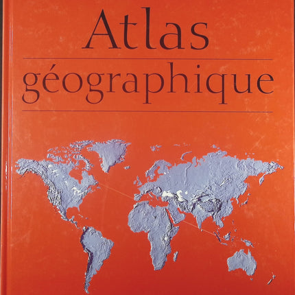 Atlas géographique - Pierre Vallaud - Livre