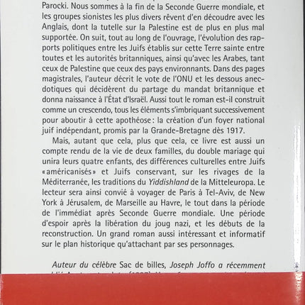 Le partage - Joseph Joffo - Livre
