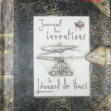 Journal des inventions de Léonard de Vinci - David Hawcock - Livre