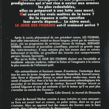 Le Jour des Fourmis - Bernard Werber - Livre