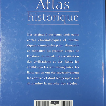 Atlas historique - Pierre Vallaud - Livre