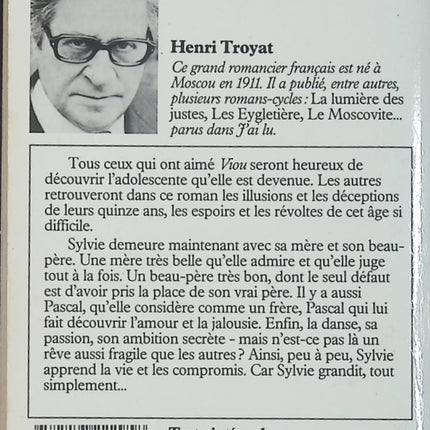 A demain, Sylvie - Henri Troyat - Livre