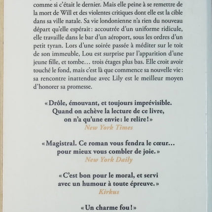 Après toi - Jojo Moyes - Livre