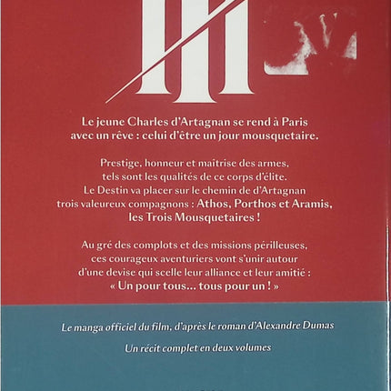 Les trois mousquetaires - tome 1 - D'Artagnan - Cédric Tchao - Livre Manga