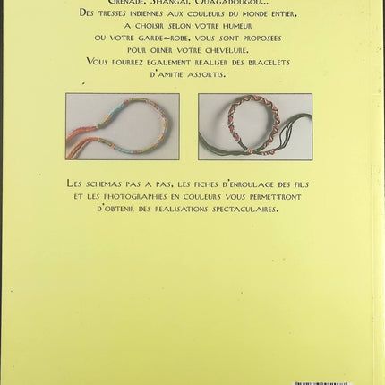 Tresses indiennes et bracelets d'amitié - Clotilde Chevreau - Livre