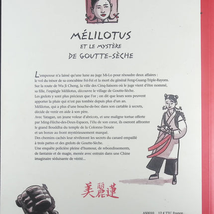 Mélilotus et le mystère de goutte-sèche - Lisa Bresner - Livre