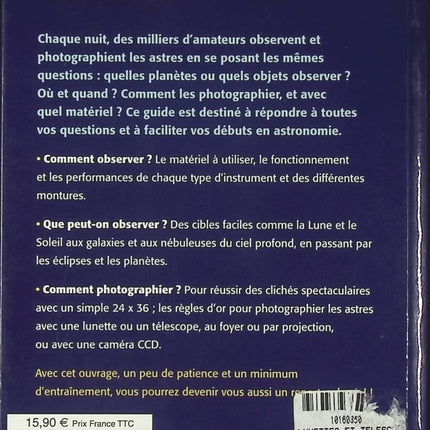 Lunettes et télescopes - Mode D'emploi - Denis Berthier - Livre