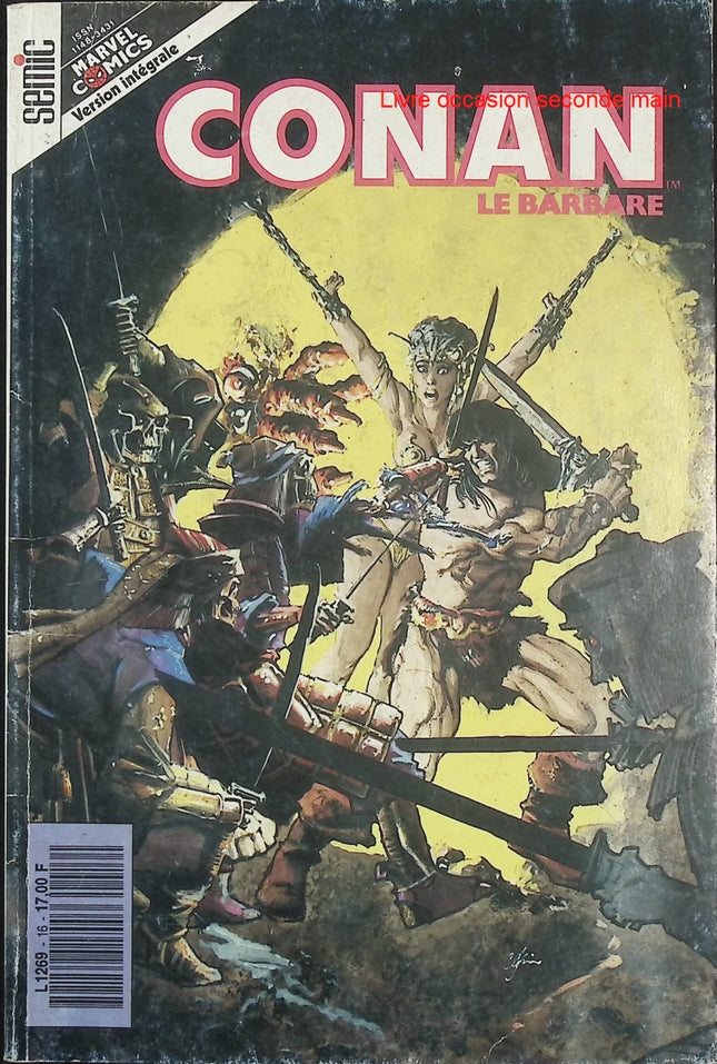 Conan Le Barbare N°16 – Marvel Comics Semic – Comics Conan vintage d’occasion - Livre BD