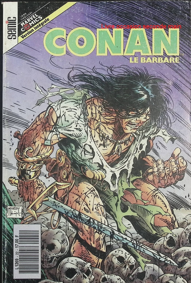Conan Le Barbare N°22 – Marvel Comics Semic – Comics Conan vintage d’occasion - Livre BD