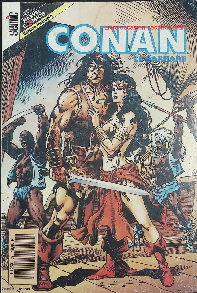 Conan Le Barbare N°23 – Marvel Comics Semic – Comics Conan vintage d’occasion - Livre BD