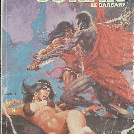 Conan Le Barbare N°38 – Marvel Comics Semic – Comics Conan vintage d’occasion - Livre BD