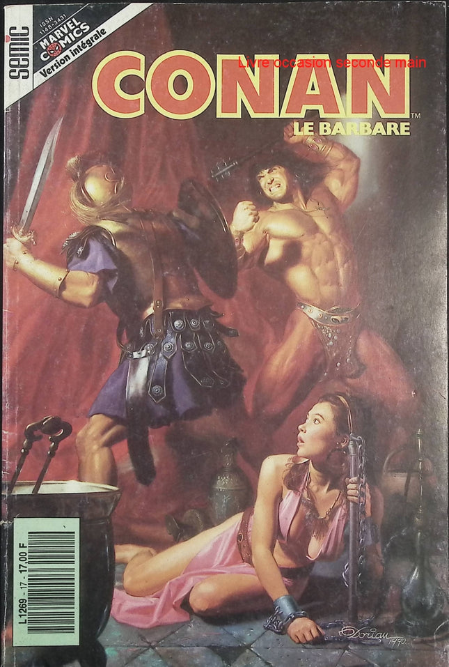 Conan Le Barbare N°17 – Marvel Comics Semic – Comics Conan vintage d’occasion - Livre BD