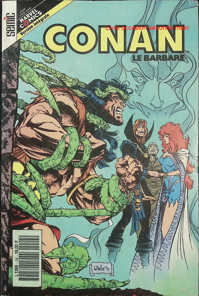 Conan Le Barbare N°24 – Marvel Comics Semic – Comics Conan vintage d’occasion - Livre BD