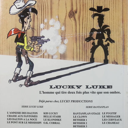 Lucky Luke Tome 67 O.K. Corral - Morris et Xavier Fauche - BD western - Wyatt Earp - Doc Holliday - Cowboys - Livre BD