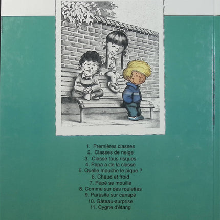 Cédric Tome 3 Classe Tous Risques - Laudec et Raoul Cauvin - BD jeunesse - Humour - École - Famille - Livre BD