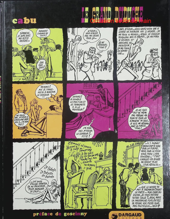Le Grand Duduche – Cabu – BD humour – Lycée, adolescence, étudiants et vie scolaire - Livre BD
