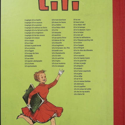 Lili travaille – Collection Lili – BD jeunesse ancienne – Lili, travail, humour et vie quotidienne - Livre BD
