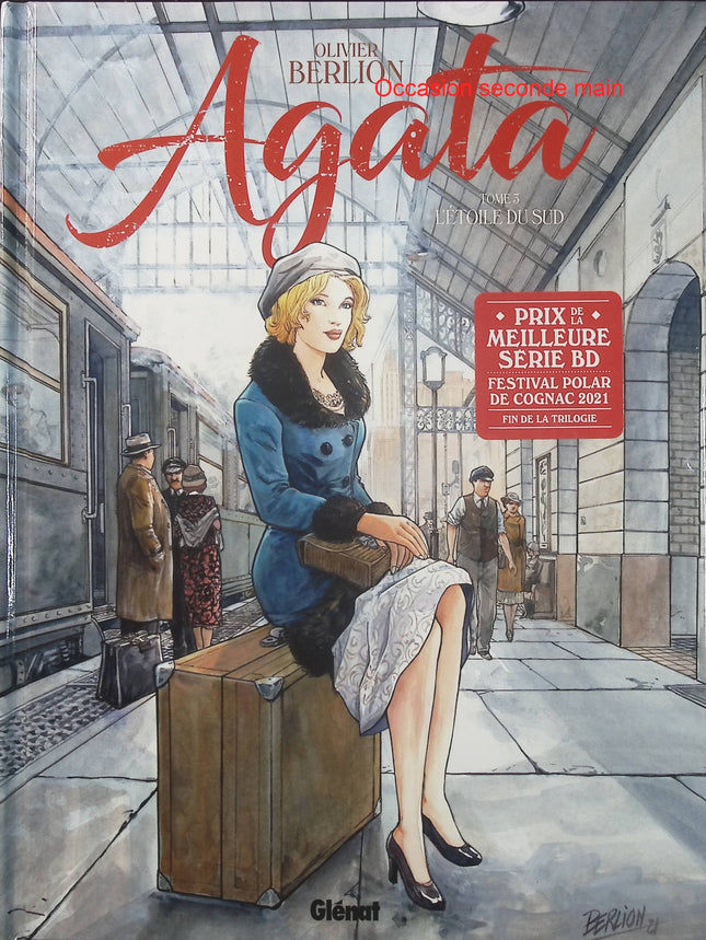 Agata Tome 3 – L’Étoile du Sud – Olivier Berlion – BD polar, enquête, crime organisé et suspense - Livre BD